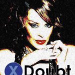 Kylie X doubt 23 deep-fried 2 meme