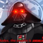 yes | GIVEING OUT CHOCCY MILK | image tagged in yo dudes the empire is pretty chill | made w/ Imgflip meme maker