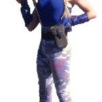 Kylie Street Fighter transparent