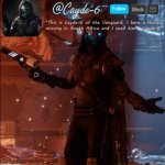 Cayde-6 Announcement Template