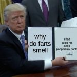 trump wants to know