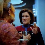 Janeway Coffee First.