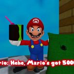 Hehe. Marios got 5000 IQ meme