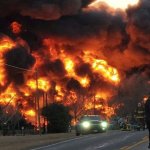 texas fuel train blows up explosion fireball