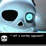 Oh? A worthy opponent?