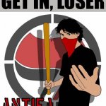 Antifa get in loser