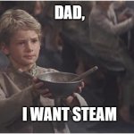 Oliver Twist Please Sir Meme Generator - Imgflip