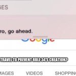 FBI text | HOW DO I TIME TRAVEL TO PREVENT RULE 34'S CREATION? | image tagged in fbi text | made w/ Imgflip meme maker