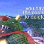 King K. Rool Delete this