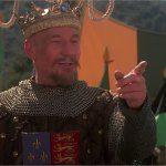 Patrick Stewart as King Richard meme
