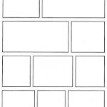 5x2 blank comic strip