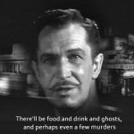 Vincent Price Food and drink and ghosts 2