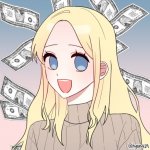 LaceyRobbins1 surrounded by money picrew
