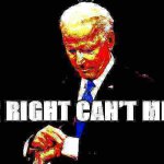 Joe Biden the Right can't meme deep-fried meme