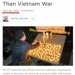Covid Vietnam War comparison
