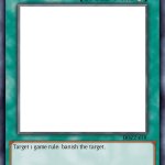 Plot armor trap card