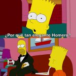 Por qué tan elegante Homero