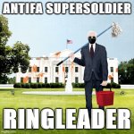 Antifa supersoldier ringleader meme