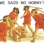 We said no horny