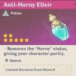 Anti horny elixir meme