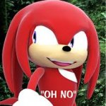 Knuckles oh no