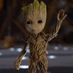 Waving baby groot | HELLO THERE! | image tagged in waving baby groot | made w/ Imgflip meme maker