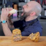 babish squirting mayo in his mouth