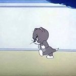 Angry cat tom and jerry meme