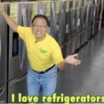 I love refrigerators! meme
