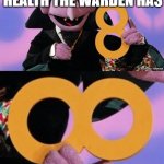 You cannot fight the Warden | THIS IS HOW MUCH HEALTH THE WARDEN HAS | image tagged in the count 8,minecraft,warden | made w/ Imgflip meme maker