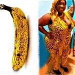 Stacey Abrams banana suit