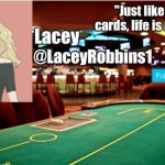 Lacey announcement template number I still lost count meme