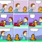 Garfield comic vacation 2 meme