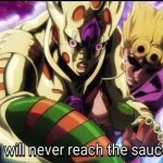 JoJo's Bizarre Adventure GER You will never reach the SAUCE