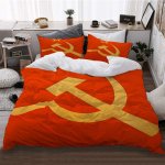 communist bedsheets
