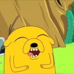 Laughing Jake The Dog GIF Template
