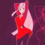 Zero two dance GIF Template