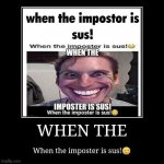 When the imposter is chain meme