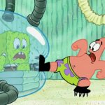 Spongebob in Quarantine w/Patrick and his cleats meme
