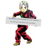 JoJo You can't just shop Koichi onto everything