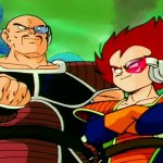DBZ Nappa and Vegeta first appearance