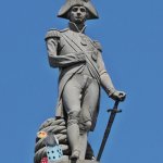 HORATIO NELSON | LORD NELSON WAS 5 FOOT SIX.
HIS STATUE IS 16 FOOT SIX.
THAT IS HORATIO OF 3 TO 1. | image tagged in horatio nelson | made w/ Imgflip meme maker