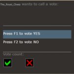 The_Royal_Cheez wants to call a vote