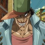 JoJo's Bizarre Adventure Oingo creepy face meme