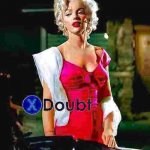 X doubt Marilyn Monroe deep-fried 4 meme