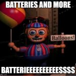 Balloon Boy meme | BATTERIES AND MORE; BATTERIEEEEEEEEEESSSS | image tagged in balloon boy meme | made w/ Imgflip meme maker