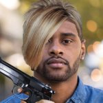 Black Man with a "Karen" Haircut and a Gun
