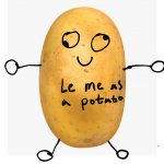 Le me as a potato