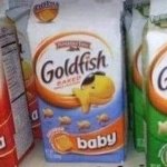 Baby Flavored Goldfish?