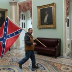 capitol break in confederate flag